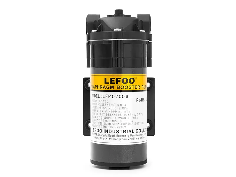 12v dc ro booster pumpe lfp0200w Firmen