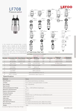 Membran drucksc halter LF708