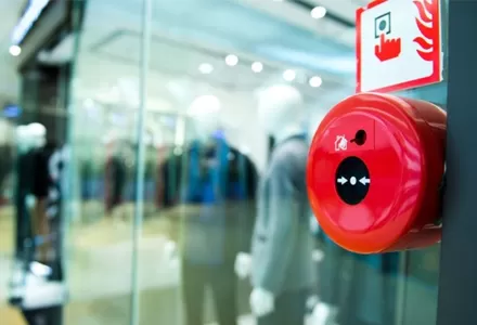 Mischgas-Brand überwachungs system