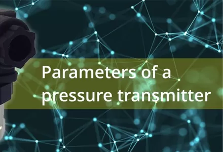 Parameter eines Druck transmitters