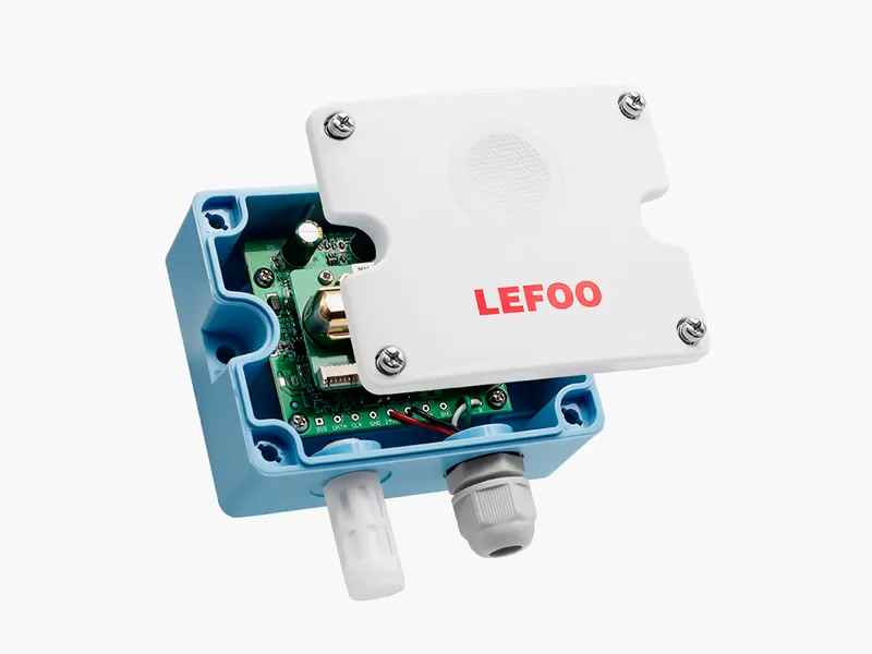 Wand montage co2 monitor sender lfg201 firmen